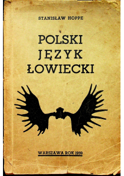 Polski język łowiecki 1939 r.