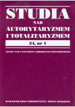 Studia nad autorytaryzmem i totaliryzmem 34,1