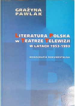 Literatura Polska W Teatrze Telewizji
