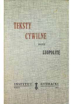 Teksty cywilne
