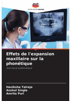 Effets de l'expansion maxillaire sur la phonétique