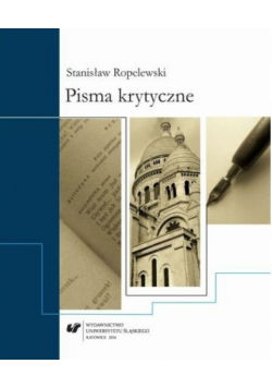 Ropelewski Pisma krytyczne