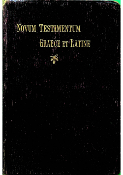 Novum Testamentum Graece 1906