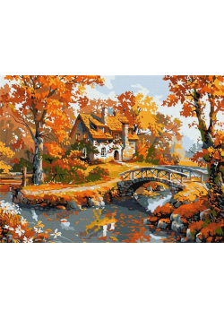 Malowanie po numerach - Poranna przytulność 30x40