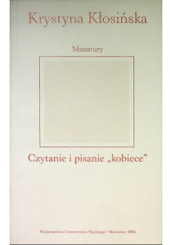 Miniatury czytanie i pisanie kobiece