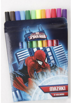 Mazaki Spiderman 12 kolorów
