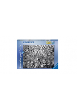 Puzzle 500 Wyzwanie zebry