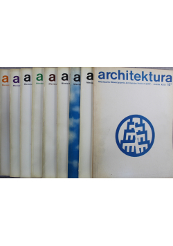 Architektura Rocznik XXIX 9 numerów