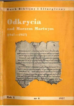 Odkrycia nad Morzem Martwym (1947-1957)