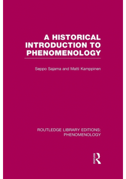 A Historical Introduction to Phenomenology