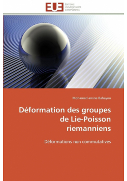 Déformation des groupes de lie-poisson riemanniens