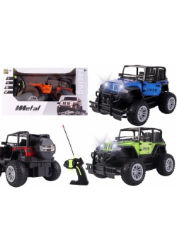 Auto R/C metalowa terenówka 1:14 mix