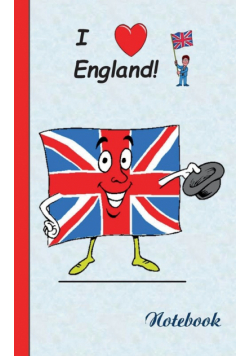 I Love England - Notebook / Notizbuch