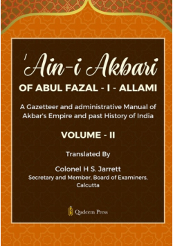 'Ain - I - Akbari Of Abul Fazal - I - Allami [Vol 2]