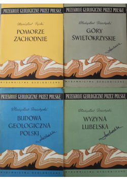 Przekroje geologiczne przez Polskę 4 tomy