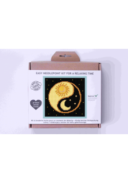 Zestaw do haftu mini gobelinowego Yin i Yang