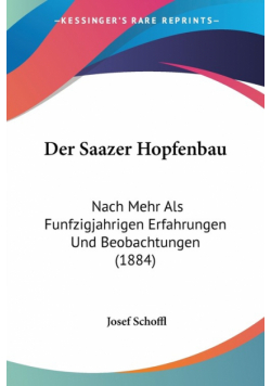 Der Saazer Hopfenbau