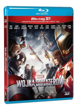 Kapitan Ameryka: Wojna bohaterów (2 Blu-ray) 3D
