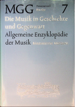 Die Musik in Geschichte und Gegenwart 7