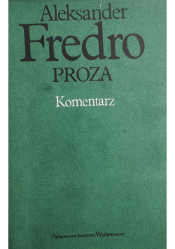 Proza Komentarz