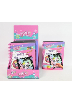 Książeczka ScratchBook z grafikami CUTIE CREW