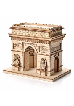 Puzzle Drewniane 3D - Łuk Triumfalny