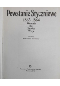 Powstanie Styczniowe 1963-1864