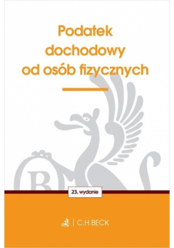 Podatek dochodowy od osób fizycznych wyd. 23