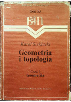 Geometria i Topologia część I