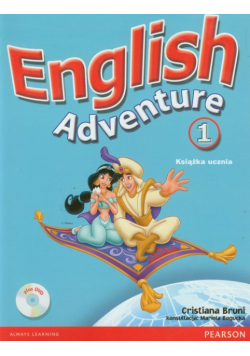English Adventure 1: Książka ucznia z płytą DVD