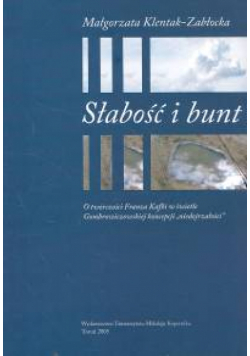 Słabość i bunt