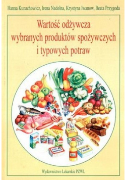 Wartość odżywcza wybranych produktów spożywczych i typowych potraw
