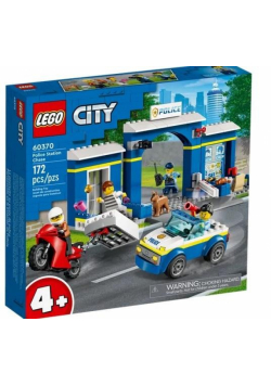 LEGO(R) CITY 60370 (4szt) Posterunek policji pościg