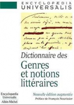 Dictionnaire des genres et notions litteraire