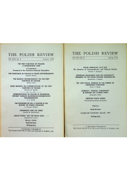 The Polish Review Nr 2 i 4