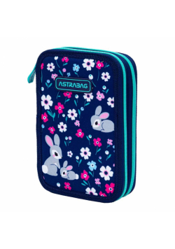 Piórnik podwójny z wyp Astrabag Baby Bunny AC21