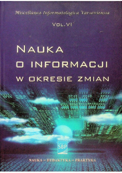Nauka o informacji w okresie zmian - zbiorowa