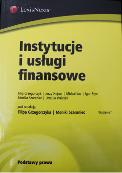 Instytucje i usługi finansowe
