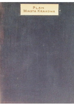 Plan Miasta Krakowa ok. 1934 r.