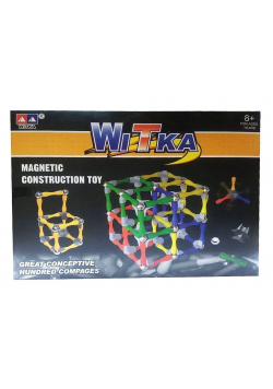 Klocki magnetyczne 120 el.