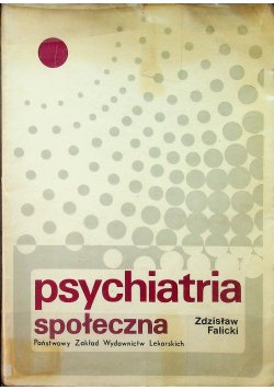 Psychiatra społeczna