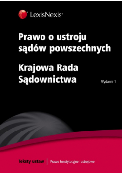 Prawo o ustroju sądów powszechnych: Krajowa Rada Sądownictwa