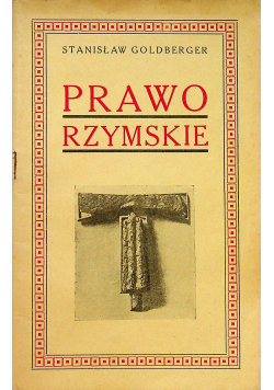 Prawo rzymskie 1934 r