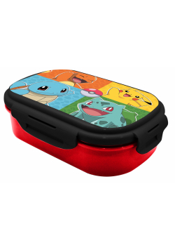 Śniadaniówka Pokemon ze sztućcami PK00030