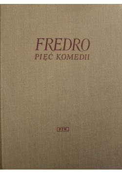 Fredro Pięć komedii