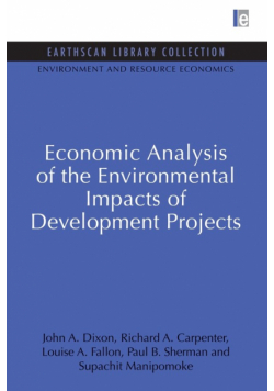 Economic Analysis of the Environmental Impacts of Development Projects