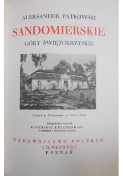 Sandomierskie Góry Świętokrzyskie reprint
