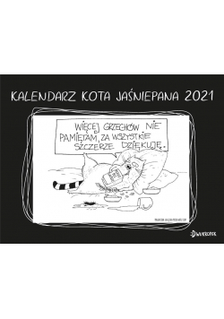 Kalendarz 2021 Biurkowy - Kota Jaśniepana