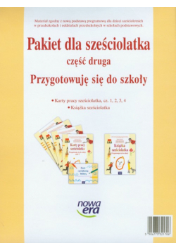 Pakiet dla sześciolatka : część 2 : Przygotowuję się do szkoły