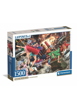 Puzzle 1500 Compact Lupin III 31749